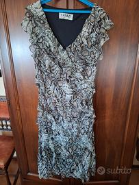 Vestito donna in pura seta Fayazi Evening 