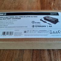 Caricabatterie eBike 24V Litio