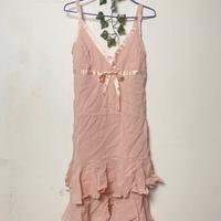 Vestito Y2k Bisou Bisou, rosa cipria M donna