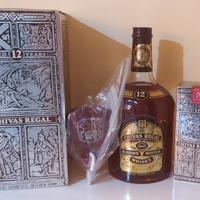 Chivas Regal Whisky Magnum+Medium+Mignon
