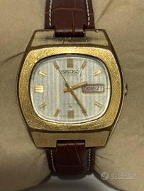 Orologio Seiko Automatic vintage Day-Date dorato