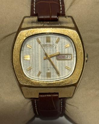 Orologio Seiko Automatic vintage Day-Date dorato