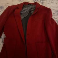 Giacca in lana cotta