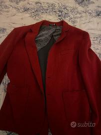 Giacca in lana cotta
