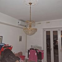 lampadario con luci da comodino