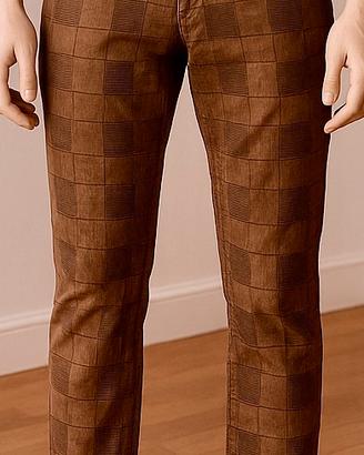 Pantaloni da uomo Zuiki - Fantasia a quadri