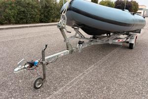 Carrello trasporto Barca Umbria Rimorchi + Gommone