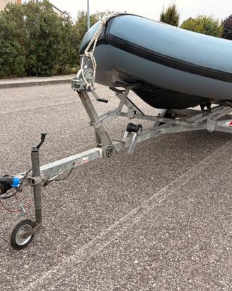 Carrello trasporto Barca Umbria Rimorchi + Gommone