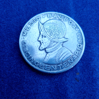 Argento Medio Balboa Panama