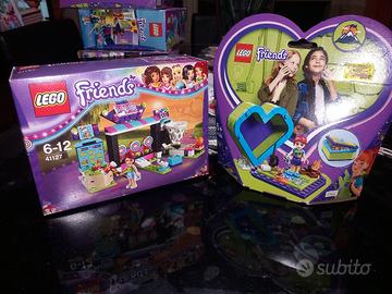 lego friends la sala giochi del parco e il cuore 