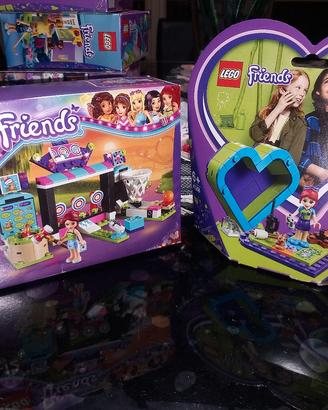lego friends la sala giochi del parco e il cuore 