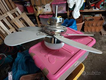 ventilatore da parete con luce.