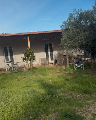 Terreno con casa