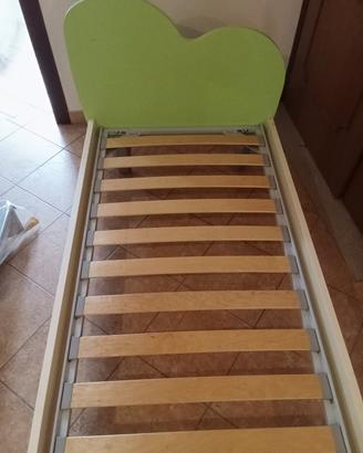 Testiera letto singolo Moretti 190x80