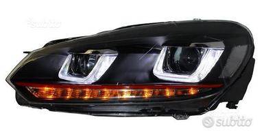 Fari anteriori LED VW GOLF 6 stile GOLF7 Dinamici