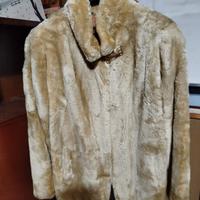 pellicciotto castoro bianco