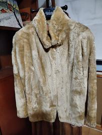 pellicciotto castoro bianco