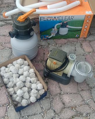 pompa e filtro Bestway 