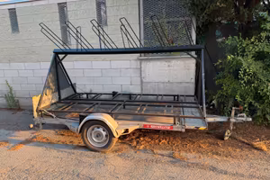 Rimorchio Carrello  porta Bici 11 posti