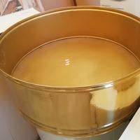 VASO IN OTTONE CON RUOTE DIAMETRO 80 CM - H 30 CM