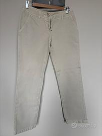 Pantaloni Aspesi color panna