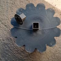 ruote in ferro falciatrice