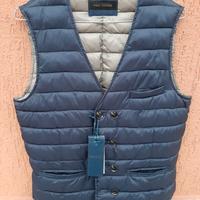 Smanicato in nylon blu per uomo | Paul Taylor