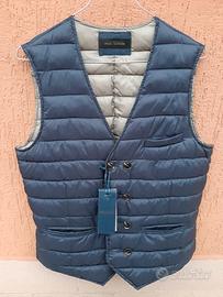 Smanicato in nylon blu per uomo | Paul Taylor