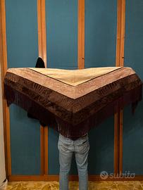 Scialle in pelliccia vera 1