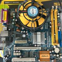 AsRock ConRoe1333-D667 R1.0 + Cpu + 2Gpu