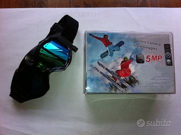 occhiali da sci -snowboard con telecamera