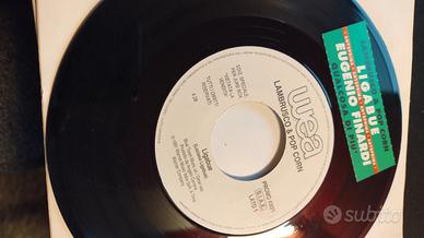 Disco vinile 45 giri Ligabue + Finardi