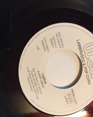 Disco vinile 45 giri Ligabue + Finardi
