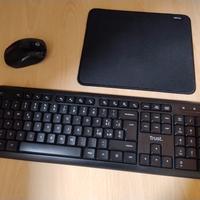 Mouse e tastiera wireless