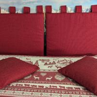 Cuscini testiera letto più cuscini abbinati