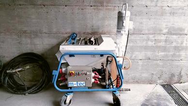 Intonacatrice per malte premiscelate da 380 volts 