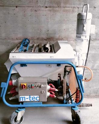 Intonacatrice per malte premiscelate da 380 volts 