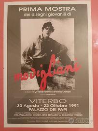 Poster mostra Modigliani 1991