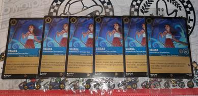 6 copie Disney Lorcana - Vaiana carta promo