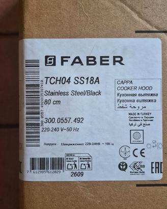 Cappa cucina faber