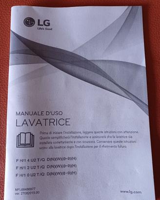 oblo' lavatrice LG