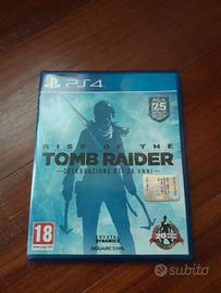 PS4 RISE OF TOMB RAIDER PLAYSTATION 4 ITA usato