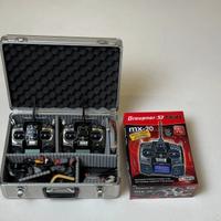 n.2 Radiocomando Graupner Hott 2.4 Ghz MX-20 + ric