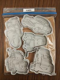 Set 5 Formine  Disney Cars Biscotti