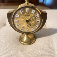 Vintage, orologio sveglia da tavolo, Swiza