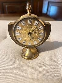 Vintage, orologio sveglia da tavolo, Swiza