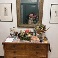 Madia 1600 con specchio cristallo 1809