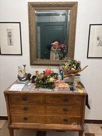 Madia 1600 con specchio cristallo 1809