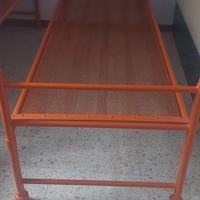 Letto singolo rete metallica