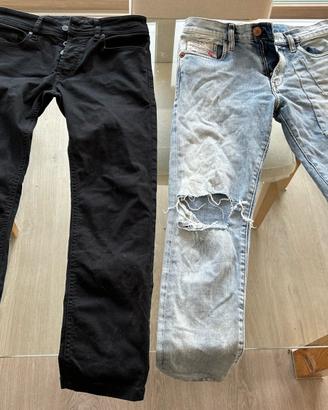 Set jeans uomo taglia w27-L32
